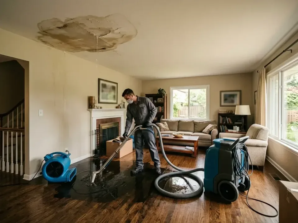 attic-pipe-burst-ceiling-drip-008 — frequently asked questions, Water Damage Restoration & Carpet Care in Homestead, PA